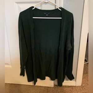 Gap XL Green Cardigan